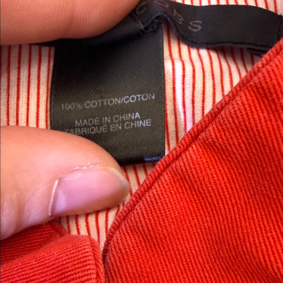 Marc Jacobs Red Utility Jacket Size XS - Picture 5 of 14